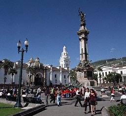 Quito's main square