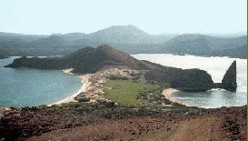 Ecuador: Galapagos - A view in Bartholomew Island
